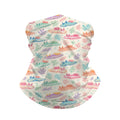 Full-colour nudibranch pattern neck gaiter