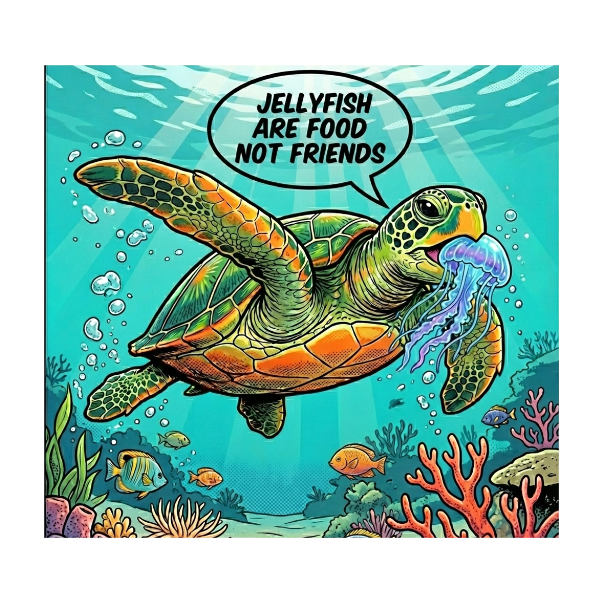 vinyl - jelly fish not friends