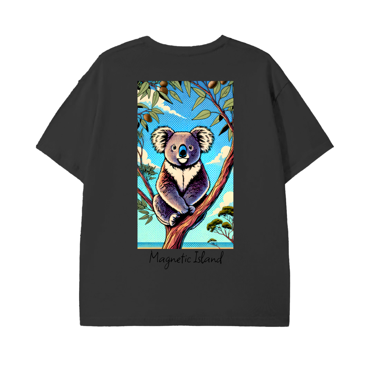 DTG - Pop art koala in tree