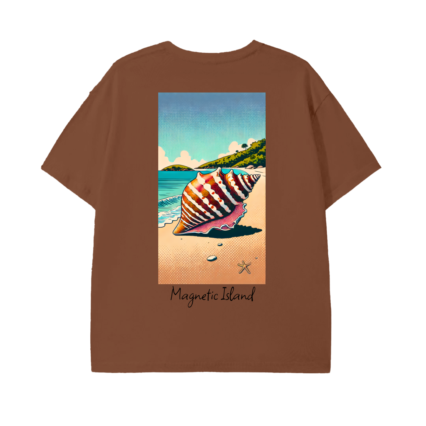 Magnetic Island Seashell Beach Tee