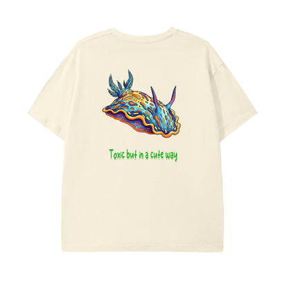 Toxic but in a Cute Way T-Shirt – Colorful Nudibranch Ocean Tee