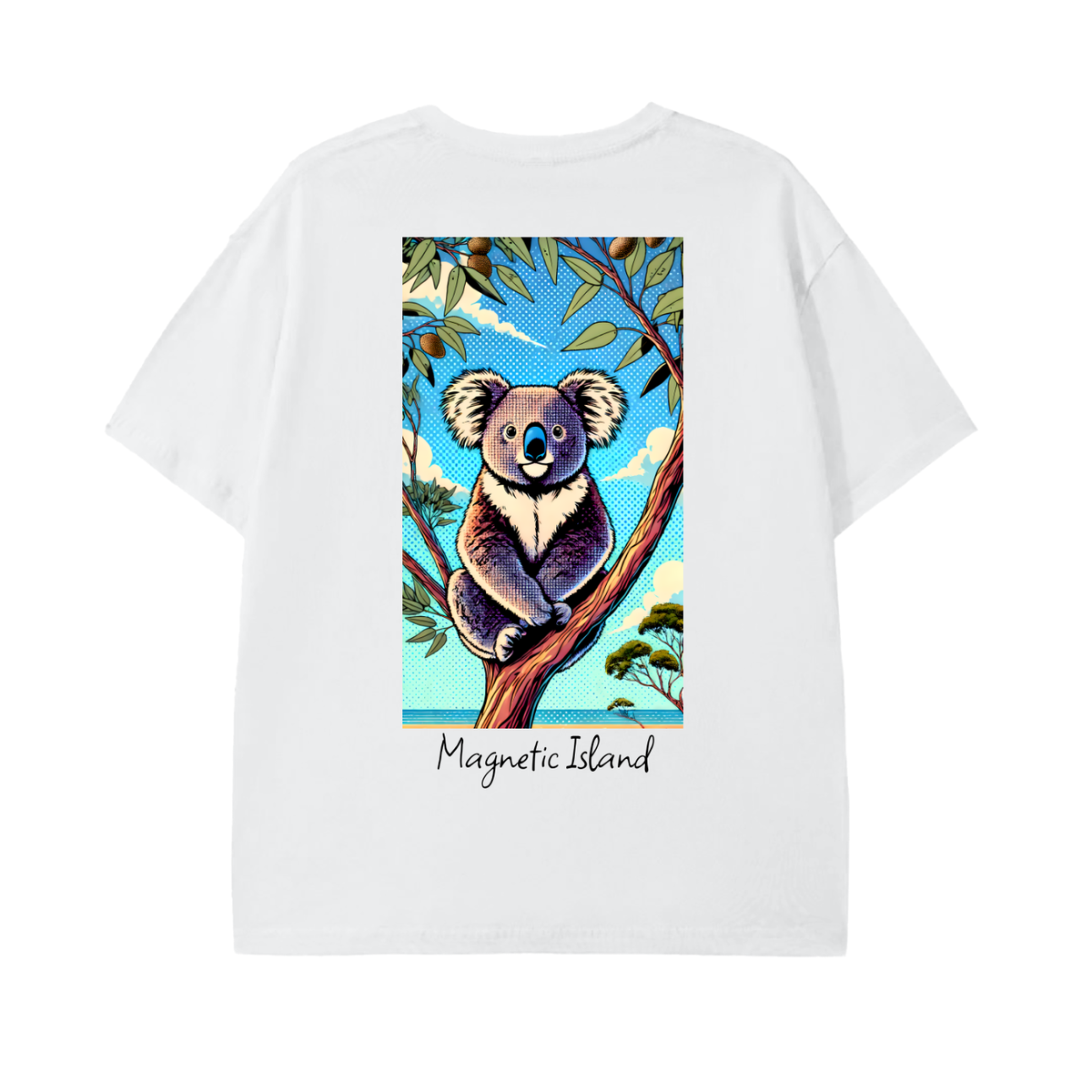 DTG - Pop art koala in tree