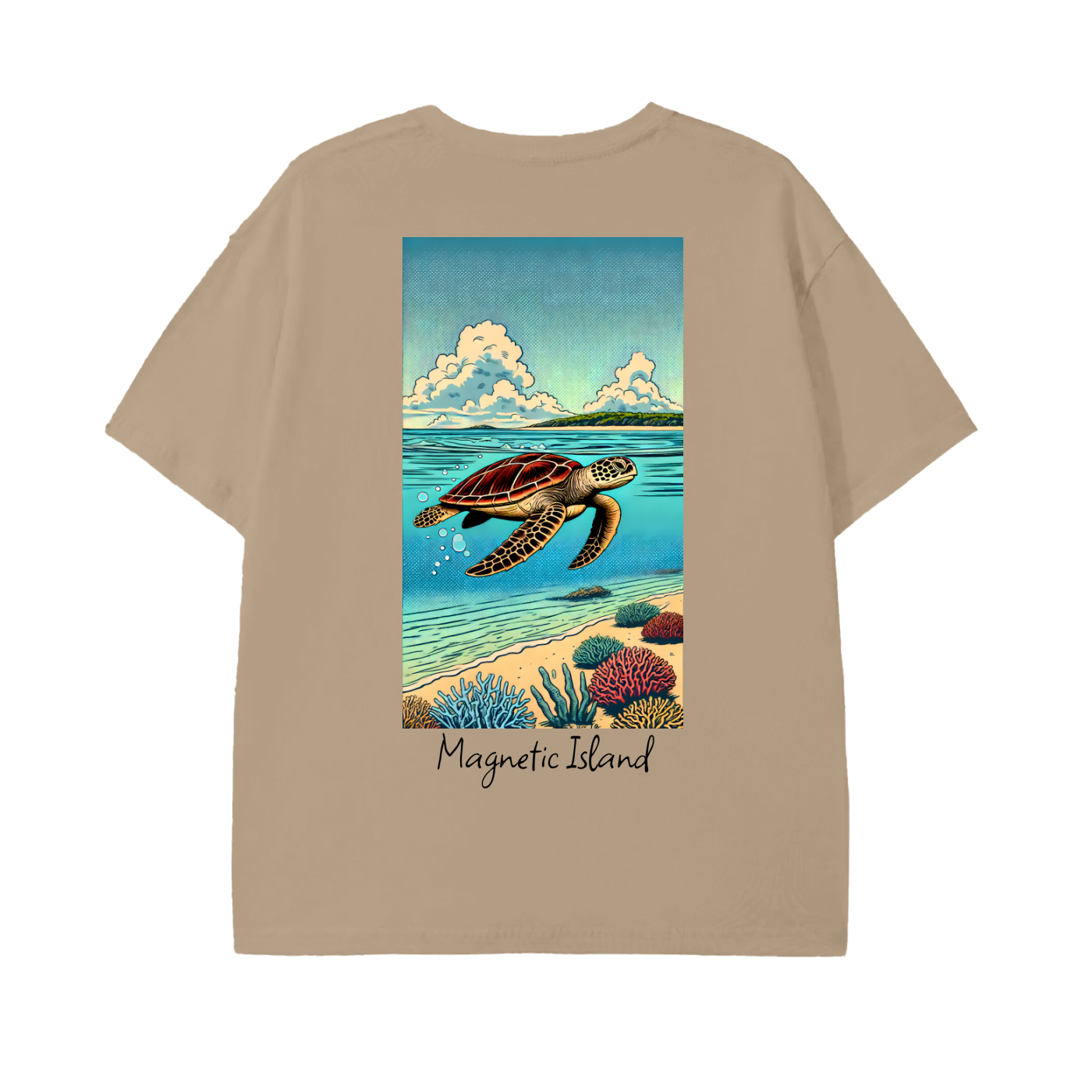 Magnetic Island Turtle Horizon T-Shirt