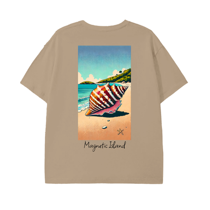 Magnetic Island Seashell Beach Tee