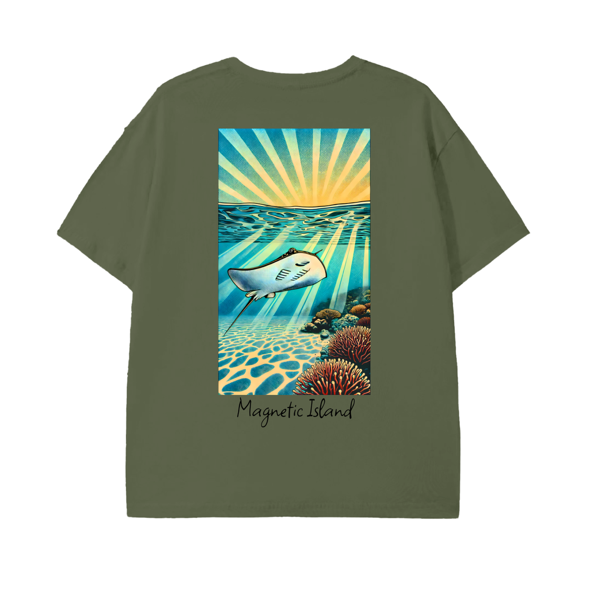 DTG - Pop art stingray