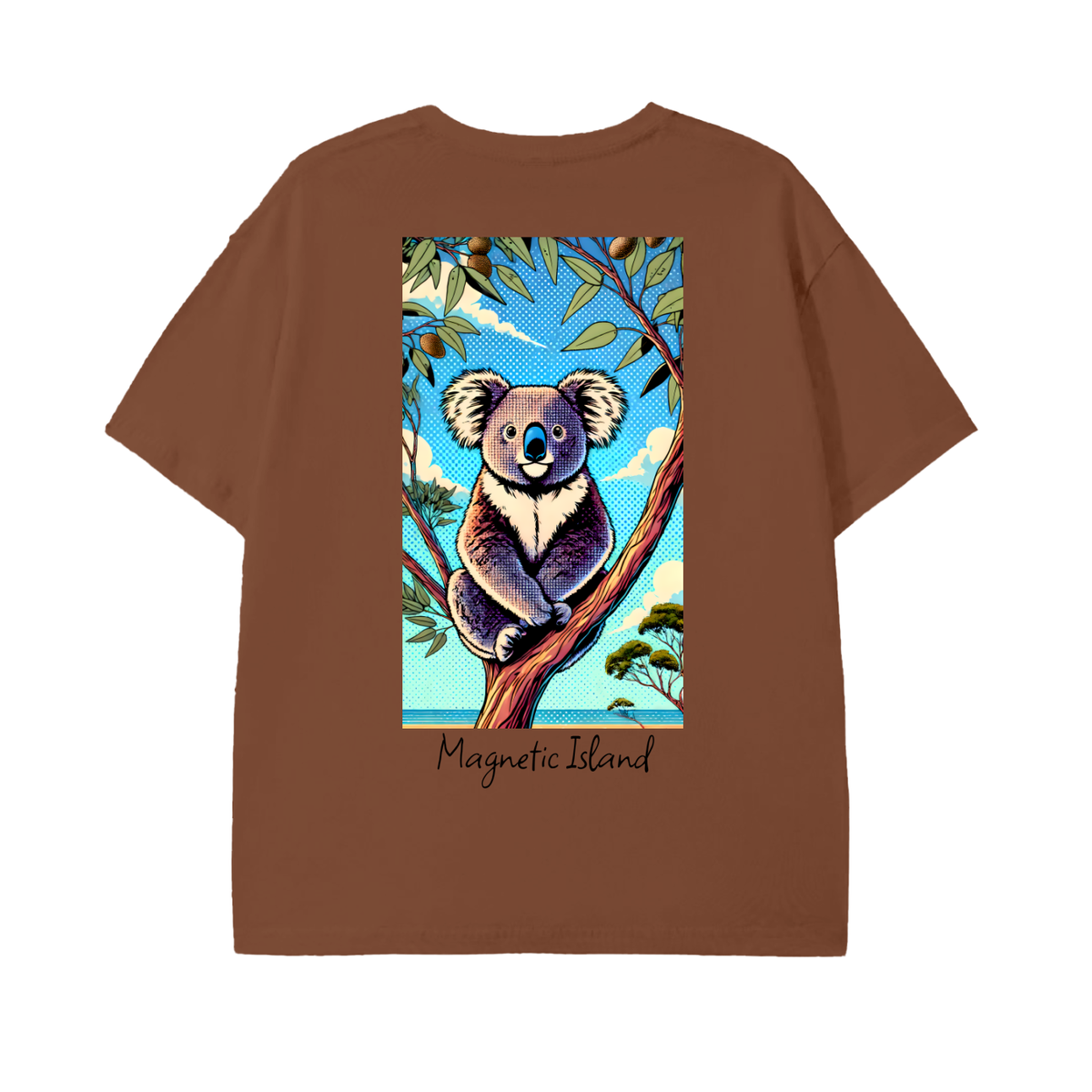 DTG - Pop art koala in tree