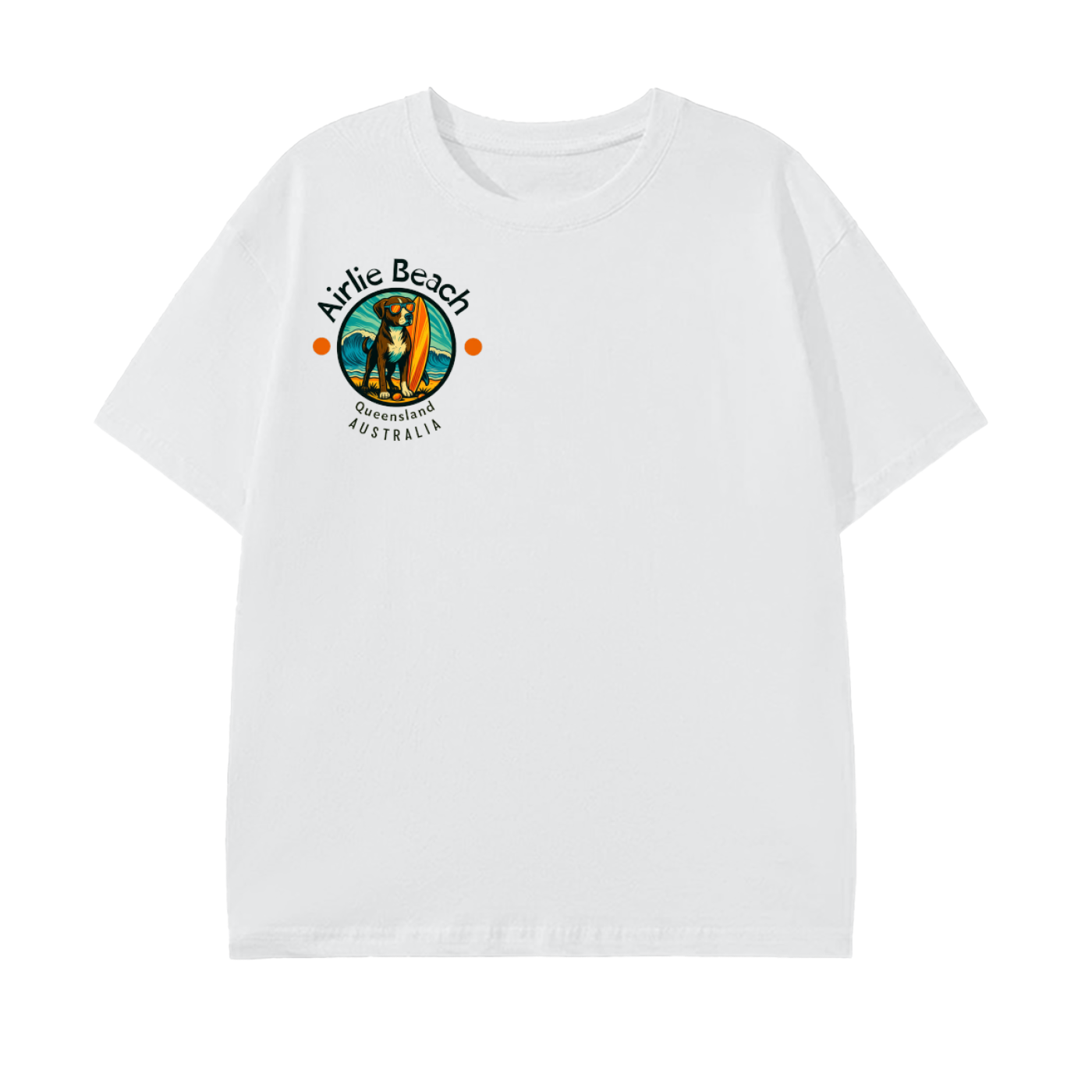 Airlie Beach Surf Dog Tee
