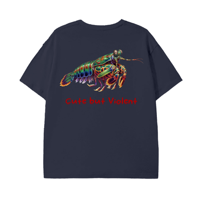 Cute but Violent – Mantis Shrimp Unisex Tee