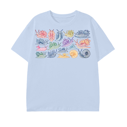 Rainbow Nudibranch Pattern T-Shirt