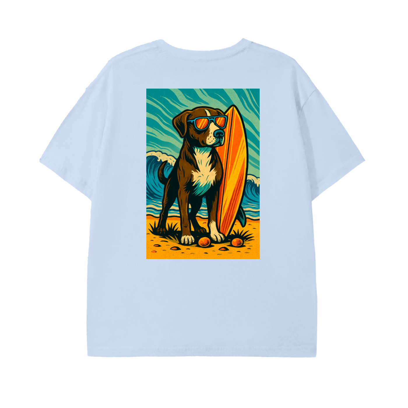 Airlie Beach Surf Dog Tee