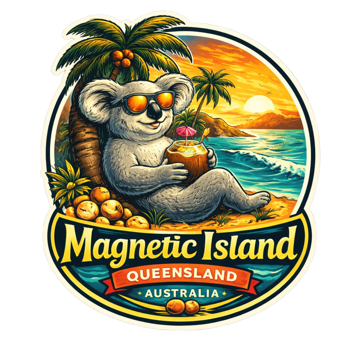 Koala Magnetic Island magnet
